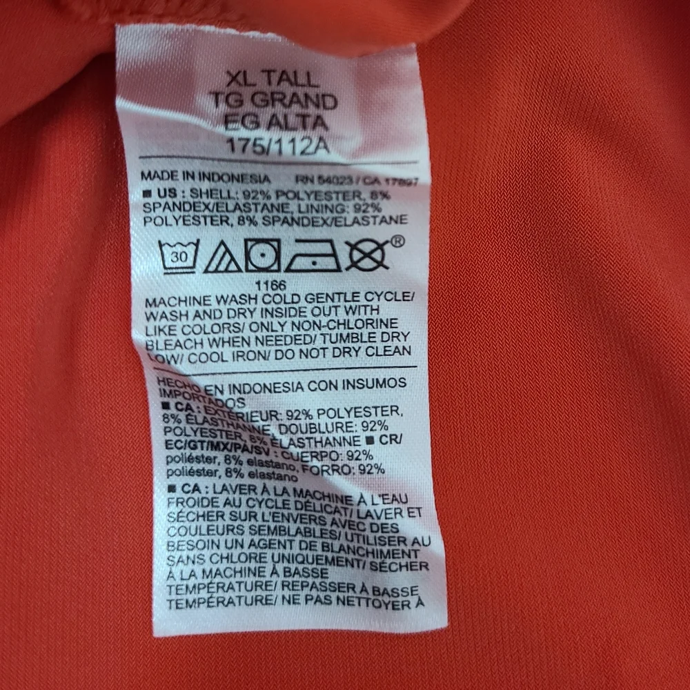 Old Navy The Occasion Off-Shoulder Twist Front Maxi Dress Live Coral XL Tall NWT - Picture 8 of 11